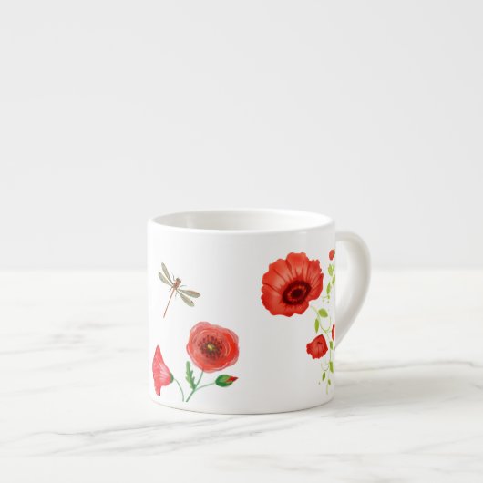 Papps peints Bone China Mug (Devant droit)