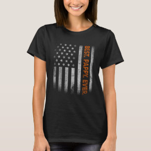 Pappy American Flag Vaderdag for Pappy from da T-shirt