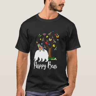 Pappy Beer Autisme Bewustzijn Liefde Steun T-shirt