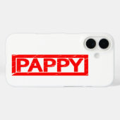 Pappy Stamp Case-Mate iPhone Case (Achterkant (horizontaal))