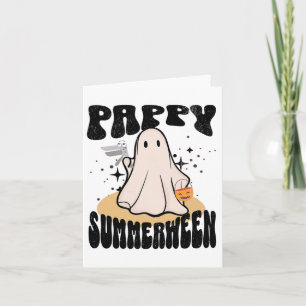 Pappy Summerween van verpleegster Halloween Ghost  Kaart