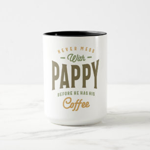 Pappy's Coffee Power! Papa en opa Mok