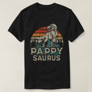 Pappysaurus Dinosaur Grandpa Saurus Vaderdag T-shirt
