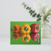 paprica briefkaart (Staand voorkant)