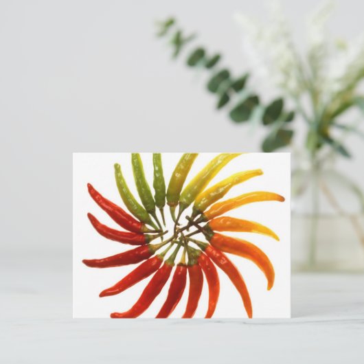 Paprika Briefkaart (Staand voorkant)