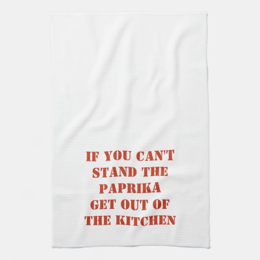 PAPRIKA KITCHEN TOWEL - SINAASAPPEL THEEDOEK (Verticaal)