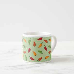 Paprika-patroon Espresso Kop