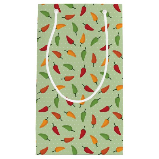 Paprika-patroon Klein Cadeauzakje (Voorkant)