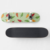 Paprika-patroon Skateboard (Horizontaal)