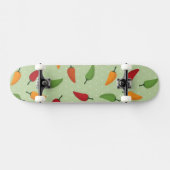 Paprika-patroon Skateboard (Horizontaal)