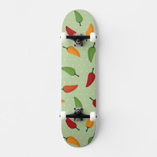 Paprika-patroon Skateboard (Voorkant)