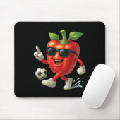 Paprika Voetbal Muismat (Met muis)
