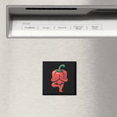 Paprika Yoga  Magneet (Insitu (Vaatwasser))