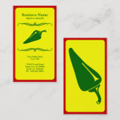 paprika's visitekaartje (Voorkant / Achterkant)