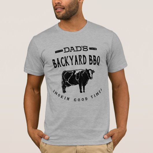 Pap's Backyard BBQ | Rundvlees | T-shirt (Voorkant)