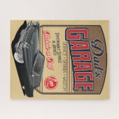 Pap's Cadillac Garage Jigzaag Puzzle uit 1964 Legpuzzel (Horizontaal)