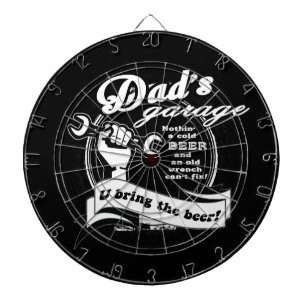 Pap's Garage Breng Beer Dartbord