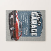 Pap's Garage Red Camaro Legpuzzel (Horizontaal)