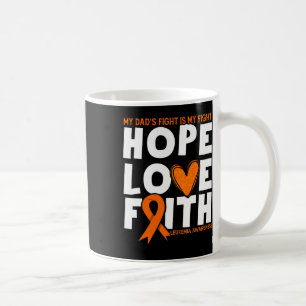 Pap's gevecht is mijn gevecht. Oranje leukemie bew Koffiemok