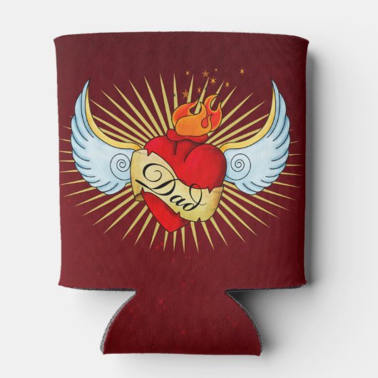 Pap's hart blikjeskoeler (Achterkant)