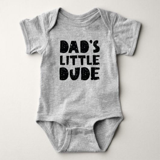 Pap's kleine kerel romper (Voorkant)