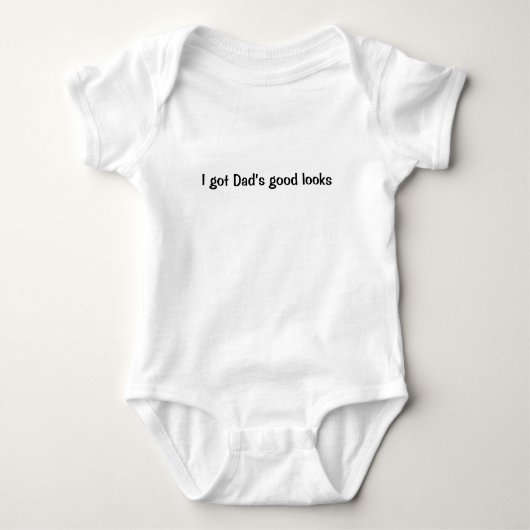 Pap's Mini Humorous Baby Bodysuit (Voorkant)