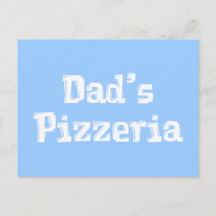 Pap's Pizzeria Cadeaus Briefkaart