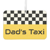 Pap's Taxi Auto Luchtverfrisser Gift (Achterkant)