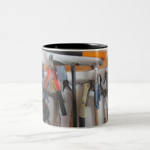 Pap's werkplaats tweekleurige koffiemok