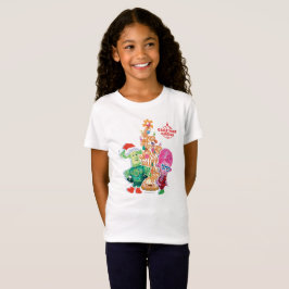 Papus en Masiya wintervakantie t-shirt