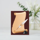 papyrus briefkaart (Staand voorkant)