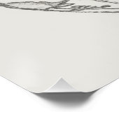 Papyrus Rose by Raye Semone Perfect Poster (Hoek)