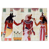 Papyrus Royal égyptien grand sac cadeau (Devant)