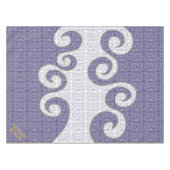 Pâque 52/70" Nappe "Pâque Paisley Sea" (Devant (Horizontal))