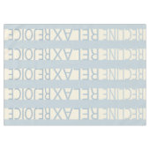 Pâque 60/84" Nappe Pâque R & R Bleu (Devant (Horizontal))