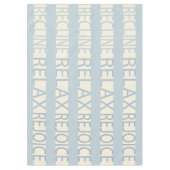 Pâque 60/84" Nappe Pâque R & R Bleu (Devant)