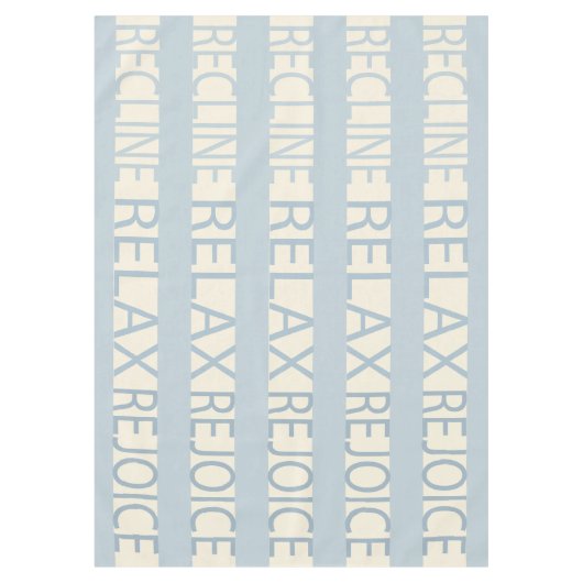 Pâque 60/84" Nappe Pâque R & R Bleu (Devant)