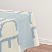 Pâque 60/84" Nappe Pâque R & R Bleu (In Situ)