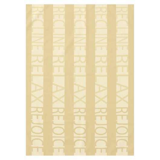 Pâque 60/84" Nappe "Passover R & R Tan" (Devant)
