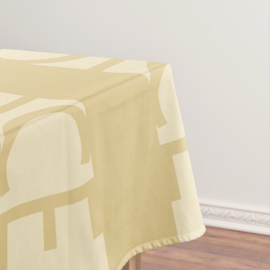 Pâque 60/84" Nappe "Passover R & R Tan" (In Situ)