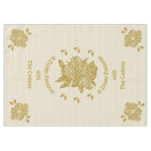 Pâque 60/84" Nappe "Sédère Personnalisé" (Devant (Horizontal))