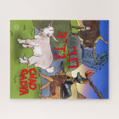 Pâque "Chad Gadya" Puzzle (Horizontal)