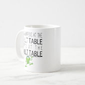 Pâque "La Table Adulte" 11 oz Café Mug (Devant gauche)
