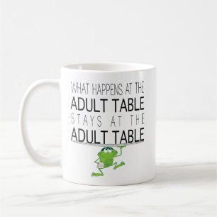 Pâque "La Table Adulte" 11 oz Café Mug