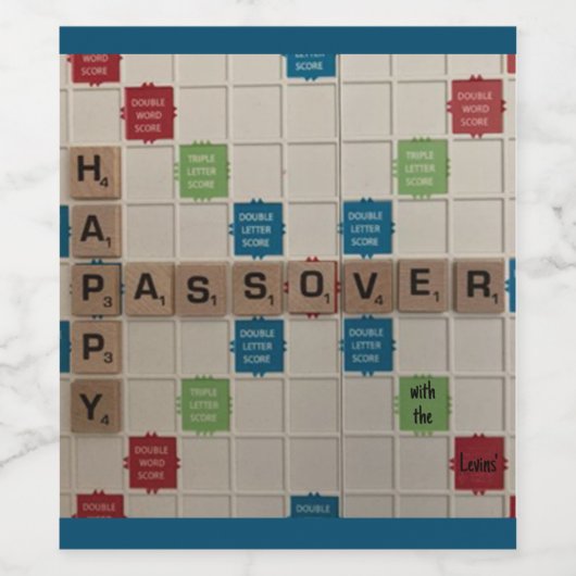 Pâque Vin Bouteille Étiquette Mot de recherche (Étiquettes simples)