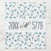 Pâque Vin Bouteille Étiquette Temps de Seder Whims (Étiquettes simples)