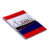 Paquebot France 1912 notebook Notitieboek (Rechterzijde)