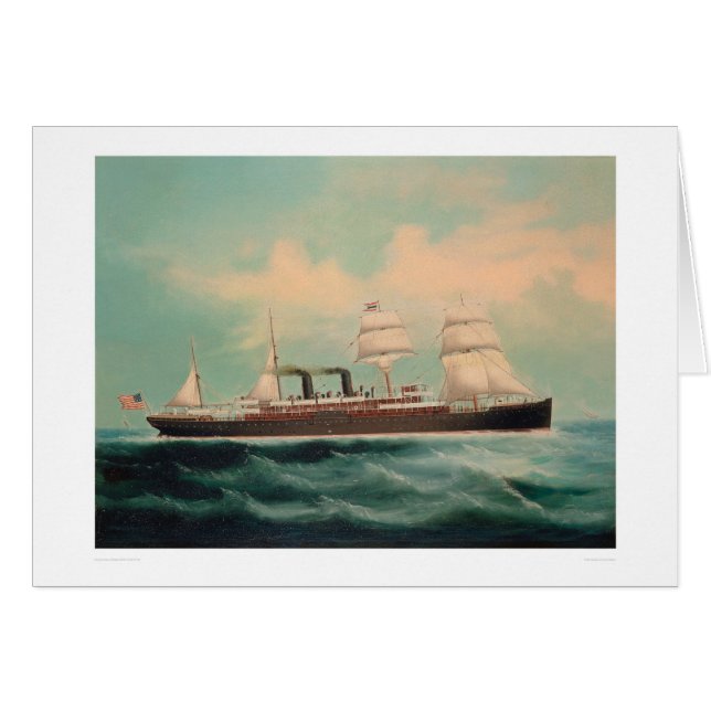 Paquebot S.S. Chine (1614A) (Devant horizontal)