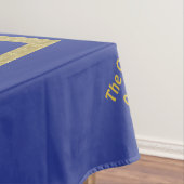 Pâques 60/84" Nappe "Élégant de l'or passover" (In Situ)