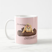 Pâques a dit quelque chose de CHOCOLATE Mug (Gauche)